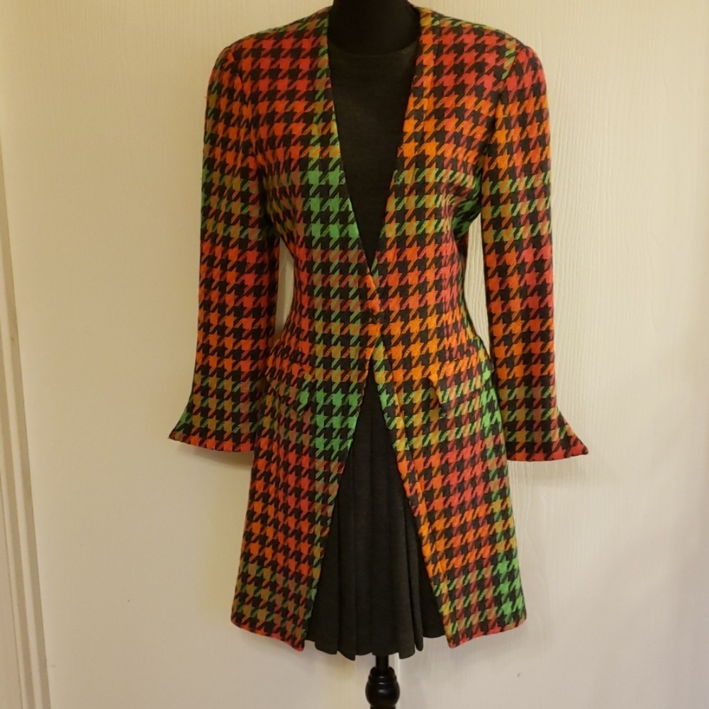 Kathryn Dianos Vintage 100% pure wool Dress